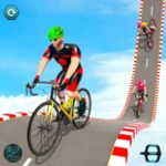 Logo of Cycle Stunt Racing Impossible Tracks android Application 